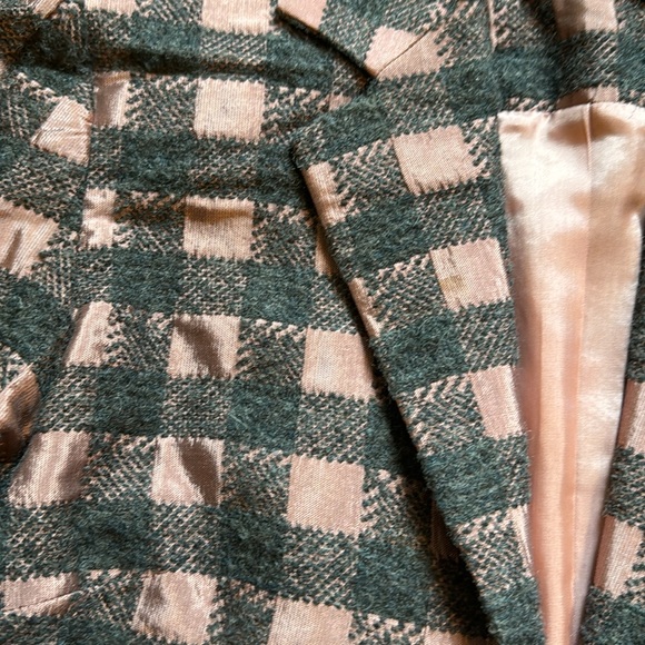 Crop Blazer - dark grey and pink - Picture 2 of 7